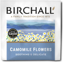 Birchall Tea Bags, Camomile Tea Gift Set, Caffeine Free Tea Bursting with Full Flavour, Perfect Vegan Gifts, 25 Enveloped Plant-Based Tea Bags