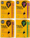 Taka Turmeric, 1 pack (15 Teabags) Organic Masala Chai Tea Bags with Turmeric & Black Peppercorns, Turmeric Tea, Herbal Tea, Flavoured Tea, No Added Flavourings, Recyclable Packaging
