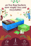 English Tea Shop Organic Flavourful Favourites - 40 Tea Bag Sachets