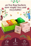 English Tea Shop Organic Wellbeing Favourites - 40 Tea Bag Sachets