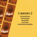 Vegan Chocolate Bar - Ombar 72% Dark Chocolate (35g x 10 bars) - Organic Fair Trade Chocolate - Dairy and Gluten Free - Raw Cacao