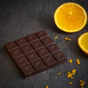 Willie's Cacao - Luscious Orange, 65% dark chocolate with orange bar - Vegan - 50g x 12 - Vegan chocolate - Artisan chocolate - Bean to bar