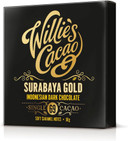 Willie's Cacao - 69% Surabaya dark chocolate bar - 50g x 12 - Caramel notes - Single estate Indonesian cacao - Vegan chocolate - Artisan chocolate - Bean to bar