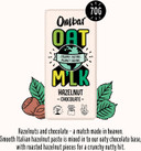 Vegan Chocolate - Ombar Hazelnut Oat M'lk (70g x 10 Bars) Organic Fair Trade, Dairy Free Chocolate