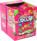 Swizzels Luscious Lollies, Mixed Sweets Bags, Selection of Vegan Lollipops, Multipack - Each Bag Approximately has 12 Lollies (12x 132g Bags)