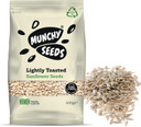 Munchy Seeds Lightly Toasted SUNFLOWER SEEDS, Source of Protein & Gluten Free, Packed w/Sunflower Seeds, Free From Nuts For Allergy Sufferers, Vegan Food for Cereals & Granola 500g, White