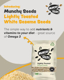 Munchy Seeds Lightly Toasted Sesame Seeds 500g