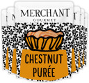 Merchant Gourmet Whole Cooked Chestnuts - Naturally Sweet, Nutty Flavour, Source of Fibre, Low Fat & Vegan - Ideal for Snacking & Baking - Pack of 6 x 180g Ready-to-eat Pouches