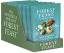 FOREST FEAST Slow Roasted Salt & Vinegar Nut Mix 8 x 120g | Sea Salt & Cider Vinegar Roasted Nut Mix with Cashews, Almonds, Peanuts, Pecans & Pumpkin Seeds | Vegan Snack
