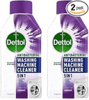 Dettol Antibacterial Washing Machine Cleaner, Removes Limescale, Dirt & Bad Odours, Lavender 250ml (Pack of 2)