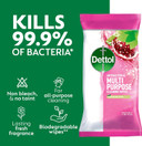 Dettol Protect 24, Multi-surface Antibacterial Disinfectant Wipes, Ocean Fresh, Pack of 50 Wipes x 3 Dettol Protect 24, Multi-surface Antibacterial Disinfectant Wipes, Ocean Fresh, Pack of 50 Wipes x 3