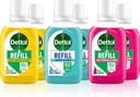 Dettol - Surface Cleanser Spray Refill 2 of Each, Pomegranate, Citrus and Original 50ml - Pack of 6 Dettol - Surface Cleanser Spray Refill 2 of Each, Pomegranate, Citrus and Original 50ml - Pack of 6