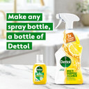 Dettol Cleaner Spray Refill, Citrus, Multipack of 6 X 50ml, Total 300ml, Makes 750ml Per Refill, Kitchen Spray Cleaner, Kills 99.99% of Germs, Antibacterial, Disinfectant, Household Cleaners Dettol Cleaner Spray Refill, Citrus, Multipack of 6 X 50ml, Total 300ml, Makes 750ml Per Refill, Kitchen Spray Cleaner, Kills 99.99% of Germs, Antibacterial, Disinfectant, Household Cleaners