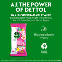 Dettol Flower Power Antibacterial Multipurpose Biodegradable Cleaning Wipes | Peony & Rose Fragrance | Limited Edition | 50s (Pack of 8) Dettol Flower Power Antibacterial Multipurpose Biodegradable Cleaning Wipes | Peony & Rose Fragrance | Limited Edition | 50s (Pack of 8)