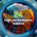 INEOS Non Bio Laundry Washing Capsules, 24 Washes, High Performance Stain Remover For Clothes, Soluble Capsules, Plant Powered, For Sensitive Skin, Geranium + Birch