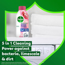 Dettol Pomegranate Washing Machine Cleaner, Antibacterial Liquid, Eliminates Bacteria, Odour, Limescale, Dirt, Pack of 6 x 250 ml, Fresh Scent, Deep Clean, Protects Appliance, Easy Use Dettol Pomegranate Washing Machine Cleaner, Antibacterial Liquid, Eliminates Bacteria, Odour, Limescale, Dirt, Pack of 6 x 250 ml, Fresh Scent, Deep Clean, Protects Appliance, Easy Use