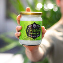 Organic Coconut Cooking Oil 500ml - Organic, Vegan, 100% Natural, No Coconut Aroma, Neutral Taste