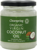 Clearspring Organic Coconut Oil (Unrefined & Raw) 400g