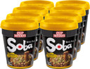 NISSIN Cup Noodles Soba Wok Style Peking Duck Flavoured Instant Noodles, 87 g Pot (Pack of 1)