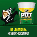 Pot Noodle Chicken & Mushroom Standard Pot Noodle instant vegetarian snack quick to make noodles 12x 90 g