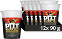 Pot Noodle Bombay Bad Boy Standard Pot instant vegan* snack quick to make noodles 12x 90 g