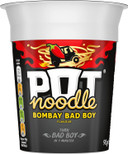Pot Noodle Bombay Bad Boy Standard Pot instant vegan* snack quick to make noodles 12x 90 g