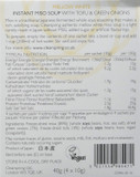 Clearspring Mellow White Miso Instant Soup with Tofu 40 g (Pack of 4)