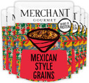 Merchant Gourmet Cooked Spicy Mexican Style Grains - Microwave Rice & Quinoa Mix - Source of Fibre, Low Fat & Vegan - Pack of 6 x 250g Ready-to-eat Pouches