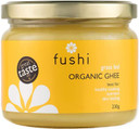 Fushi Organic Ghee 420g  Organic Certified | English Ghee | Vegetarian, Clarified Pure Ayurveda Grass Fed Butter | Ghee Butter from Free Range Grass Fed Cows | Healthy Cooking, Nutrition