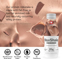 MaxiNutrition MaxShake Protein Milkshake Chocolate, 12 x 330 ml, Creamy Protein Shake for Travel, 25 g Protein, Low Fat and Low Carb, Lactose-Free, No Artificial Flavours MaxiNutrition MaxShake Protein Milkshake Chocolate, 12 x 330 ml, Creamy Protein Shake for Travel, 25 g Protein, Low Fat and Low Carb, Lactose-Free, No Artificial Flavours