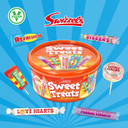 Swizzels Sweet Treats Tub 600g, White