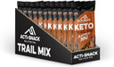 ACTI-SNACK Buffalo BBQ Keto Crunch 12 x 40g | Sports Nutrition Snacks, Protein on the Go - Buffalo BBQ Almonds, Cashews & Pumpkin Seed Mix, High Protein Snack