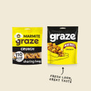Graze - Savoury Snacks Selection Box - Healthy Snacks Alternative to Crisps, Mixed Nuts & Pretzels -Marmite, Sweet Chilli, BBQ, Chilli&Lime, Peri Peri, Salt&Pepper, Salt&Vinegar, Honey Roast- 8x100g