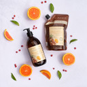 Durance Mandarin & Pomegranate Marseille Liquid Soap 500ml  Paraben-Free Hand & Body Wash With Olive Oil & Red Rice Extract  Vegan Friendly Shower Gel