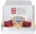 Gjetost 250g twin pack Hamper with Stockan's Thin Orkney Oatcakes