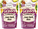 The Skinny Food Co. 2 Packs of Low Carb Konjac Skinny Rice, 4 Calorie - 290g