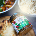 Geo Organics Bhuna Curry Paste 180g (Pack of 1) Serves 4 | Organic Curry Paste | Certified Organic & Vegan-Friendly Indian Curry Paste | Authentic Restaurant Recipe Base Vegan Food