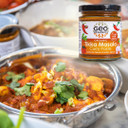 Geo Organics Tikka Masala Curry Paste 180g (Pack of 1) Serves 4 | Organic Curry Paste | Certified Organic & Vegan-Friendly | Authentic Restaurant Recipe Base Tikka Masala Vegan Food