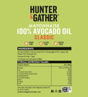 Hunter & Gather Avocado Oil Mayonnaise 3 x 250g | Seed Oil Free I Made with Pure Avocado Oil and British Free Range Egg Yolk | Paleo, Keto, Sugar and Gluten Free Avocado Mayo