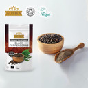 Ausha Organic Tellicherry Black Peppercorns Whole 100g - Smoked - UK Certified Organic by Soil Association - Premium Quality - 2** GREAT TASTE AWARD