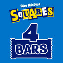Kellogg's Rice Krispies Squares Chocolate Caramel Snack Bars Box, 4 x 36g
