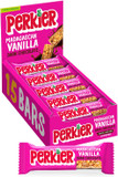 Perkier Madagascan Vanilla Dark Chocolate Bars (15 Bars), Vegan, Gluten Free, Protein, High Fibre, Lower Sugar Snack, Natural Ingredients, Lower Calorie, Healthy, No Palm Oil, Nut Bar, Carbon Neutral Perkier Madagascan Vanilla Dark Chocolate Bars (15 Bars), Vegan, Gluten Free, Protein, High Fibre, Lower Sugar Snack, Natural Ingredients, Lower Calorie, Healthy, No Palm Oil, Nut Bar, Carbon Neutral