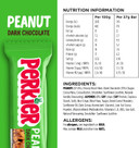 Perkier Peanut Dark Chocolate Bars (15 Bars), Vegan, Gluten Free, Protein, High Fibre, Lower Sugar Snack, Natural Ingredients, Lower Calorie, Healthy, No Palm Oil, Nut Bar, Carbon Neutral Perkier Peanut Dark Chocolate Bars (15 Bars), Vegan, Gluten Free, Protein, High Fibre, Lower Sugar Snack, Natural Ingredients, Lower Calorie, Healthy, No Palm Oil, Nut Bar, Carbon Neutral