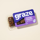 Graze Cocoa Vanilla Oat Flapjacks, Vegetarian Healthy Snacks, High in Fibre, 3 Bars per Punnet, Whole Oats & Natural Flavours - Packaging may vary - (18 x 50g Snacks)