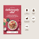 Deliciously Ella Apple & Raspberry Bircher Muesli - 6 x 400g Boxes - Gluten Free | Vegan Friendly | Healthy Breakfast | Granola & Muesli Deliciously Ella Apple & Raspberry Bircher Muesli - 6 x 400g Boxes - Gluten Free | Vegan Friendly | Healthy Breakfast | Granola & Muesli