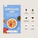 Deliciously Ella Strawberry & Almond Low Sugar Granola (6 boxes) - Granola & Muesli - Gluten-Free - Vegan - Healthy Breakfast (6 boxes x 380g) Deliciously Ella Strawberry & Almond Low Sugar Granola (6 boxes) - Granola & Muesli - Gluten-Free - Vegan - Healthy Breakfast (6 boxes x 380g)