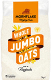 Mornflake - Jumbo Oats 4x 3kg 100% Wholegrain Rolled Oats All Natural Ingredients, High In Fibre. Perfect For Breakfast Porridge Oats, Overnight Oats & Flapjacks. Suitable For Vegan Diet