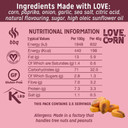 LOVE CORN BBQ Crunchy Corn Snack 115g x 6 Bags  Healthy Snacks Ideal for Gluten Free & Vegan Diets  Low Sugar Alternative for Crisps, Mixed Nuts & Pretzels  Perfect To Graze On LOVE CORN BBQ Crunchy Corn Snack 115g x 6 Bags  Healthy Snacks Ideal for Gluten Free & Vegan Diets  Low Sugar Alternative for Crisps, Mixed Nuts & Pretzels  Perfect To Graze On