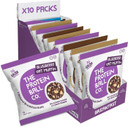 Protein Balls Breakfast Mixed Variety Pack by The Protein Ball Co - 100% Natural, Plant Based, Vitamin Enriched, Protein Snacks - 10 x 45g Bags - High Fibre, Gluten Free, No Added Sugar