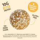 Protein Balls Blueberry Oat Muffin by The Protein Ball Co - 100% Natural, Vitamin Enriched, Protein Snacks - 10 x 45g Bags - High Fibre, Gluten Free, No Added Sugar